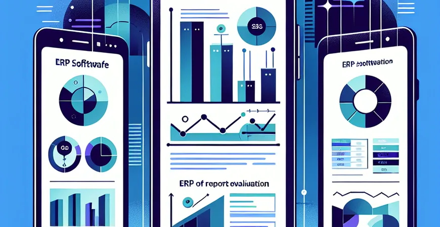 ERP 软件移动端报表测评：手机端显示清晰度对比